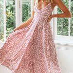 Printed-sexy-backless-condole-backless-dress-bowknot